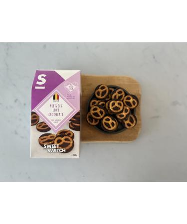SWEET-SWITCH Love Chocolate Pretzels 8 x 150g - Vegan - Rich in Fiber - Palm Oil Free - Buy Online on GoSupps.com
