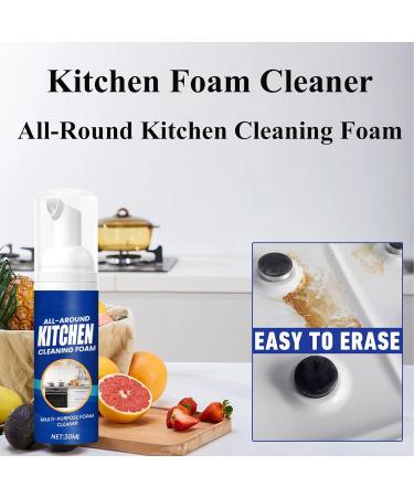 Kitchen Foam Cleaner All-Round Kitchen Cleaning Foam Japanese Multi-Purpose Cleaner Spray Japanese Professional Kitchen Oil Stains Removing Cleaner Bubble Cleaner Foam Spray (2pcs) - Buy Online on GoSupps.com