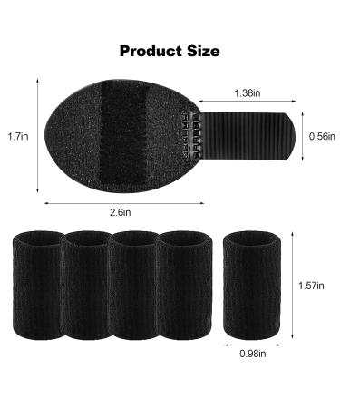 Thumb Finger Splints - 5pcs Stabilizer Brace & Sleeves for Arthritis & Broken Finger Support - Buy Online on GoSupps.com
