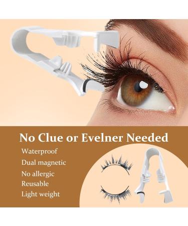 Asheyya Reusable Magnetic Eyelashes with Applicator Lashes Easy to Wear No Glue - Buy Online on GoSupps.com