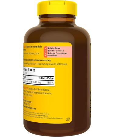 Nature Made Extra Strength Vitamin C 1000 mg - Immune Support Dietary Supplement 300 Tablets 300 Day Supply - Buy Online Worldwide - Buy Online on GoSupps.com