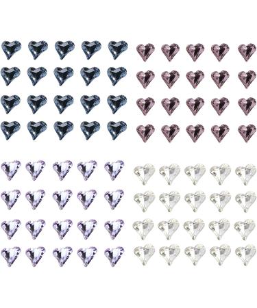 FEIlei 20Pcs Colorful Nails Charms Rhinestones Diamond Nail Art Crafts Nail Rhinestones - Buy Online on GoSupps.com