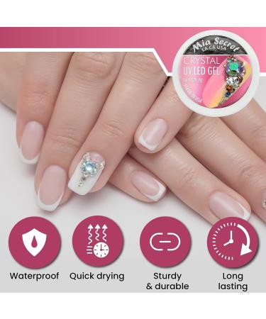 Mia Secret 7g LED/UV Gel Secure Diamonds Crystals - GUMMY JELLY Finish - Buy Online on GoSupps.com