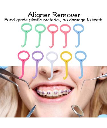 10-Piece Aligner Remover Tool Set | Small Size Invisible Braces Holder Remover | Perfect for Oral Care - Buy Online on GoSupps.com
