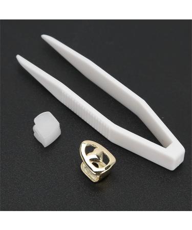 Shop Fashionable Copper Halloween Festival Hip Hop Single Tooth - Unisex Gold Accessory - Buy Online on GoSupps.com