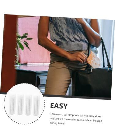 30pc Pure Cotton Sport Tampons & Invisible Menstrual Pad Set for Women - One-time Use - Buy Online on GoSupps.com