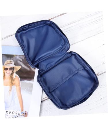 Healvian Small Stand Makeup Bag Organizer- Portable Sanitary Napkin Storage Pouch - Buy Online on GoSupps.com