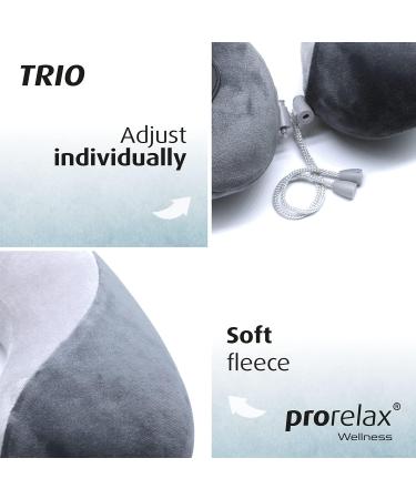 Prorelax EMS Massage Pillow Trio with Heat - 6 Intensity Levels Adjustable Size Cordless & Includes 2 Electrode Pads - Buy Online on GoSupps.com