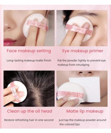 oil setting powder for clear complexion soft concealer makeup loose powder natural setting waterproof sweat proof - Buy Online on GoSupps.com