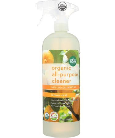 Whole Foods Market Organic All-Purpose Cleaner Lemon Zest 32 fl oz