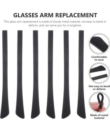 Repair Your Sunglasses: Healvian 10 Pairs Acrylic Legs & Tips - Durable Glasses Frame Parts for Hassle-Free Fixes - Buy Online on GoSupps.com