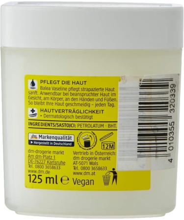 Whale Balea Cr me Vaseline 125 ml 125 ml 1er Pack - Buy Online on GoSupps.com