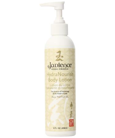 Jadience HydraNourish Body Lotion 8oz Natural Skin Care for Men & Women - Calming Skin Rejuvenation Cream - All Skin Types