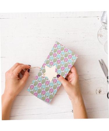 Lurrose 9 sheets Faux Pu Fabric Handmade Egg Making Themed Diy Jewelry Leather Artificial Printing - Buy Online on GoSupps.com