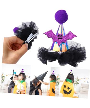 minkissy 1pc Halloween Lighted Hair Clips Alligator Bowknot Barrette Alligator Hair Clips for Women Luminous Halloween Hairpin Toddler Tiara Halloween Hair Clip Miss Lace Batsuit Clothing - Buy Online on GoSupps.com