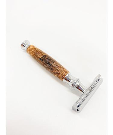 Eco-Friendly Bamboo Grip Razor for Sustainable Shaving | International Shipping Available - Buy Online on GoSupps.com