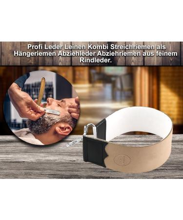 Strop Professional Leather Strop | 2-Sided Leather & Linen Razor Strop for Precision Shaving | International Shipping Available - Buy Online on GoSupps.com
