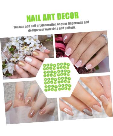 Ipetboom 5 DIY Decorative Ornaments Nail Stickers Nail Art Decor Nail Charms Jewel Stickers Decorative Nail Patch Resin Stickers 3D Phone Case Flatback Fruit Filling Polymer Clay 0.5X0.5X0.2CM As Shown - Buy Online on GoSupps.com