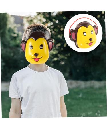 Pretyzoom Half-Face Anime Mask - Adult Halloween Costume Gibbon Venetian Party Cosplay & Animal Masks | International Shipping Available - Buy Online on GoSupps.com