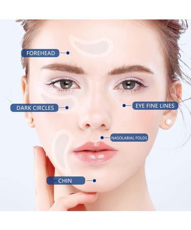 Micro Needle Eye Patches with Hyaluronic Acid Microneedle Eye Mask for Fine Lines Wrinkles Smile Lines Dark Circles Eye Treatment-2 pairs (4 pieces) - Buy Online on GoSupps.com