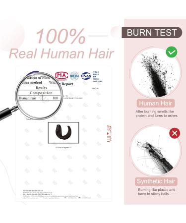 Shop 7A Remy Real Hair Clip-In Ponytail Extensions - Dark Brown 40cm Smooth Braid & Claw Clip - Buy Online on GoSupps.com