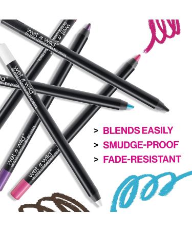 Wet n Wild On Edge Longwearing Eye Liner - Pink Shock Therapy | Smudge Proof, Long Lasting, Highly Pigmented | 1 Count - Buy Online on GoSupps.com
