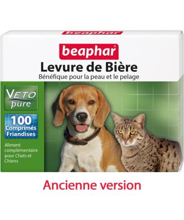 BEAPHAR Brewer's yeast tablets for dogs and cats Food supplement Enhances the beauty of the coat Skin care Rich in vitamins and minerals Very palatable 100 tablets - Buy Online on GoSupps.com