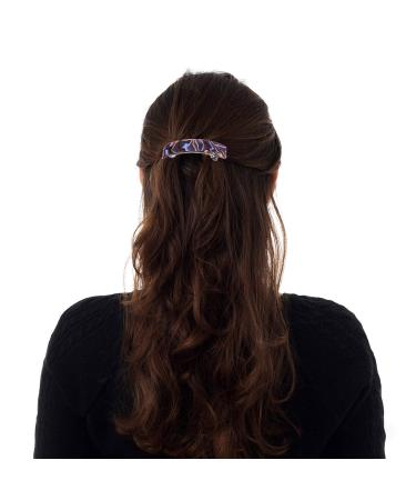 Lurrose 3-Piece Automatic Tortoise Hair Clip Set | Vintage French Design Cellulose Acetate Clips for Women & Girls | Perfect for Daily Outfits - Buy Online on GoSupps.com