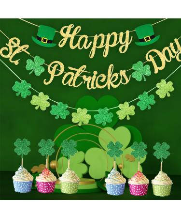 10Pcs St.Patrick's Day Cupcake Toppers - Buy Online on GoSupps.com