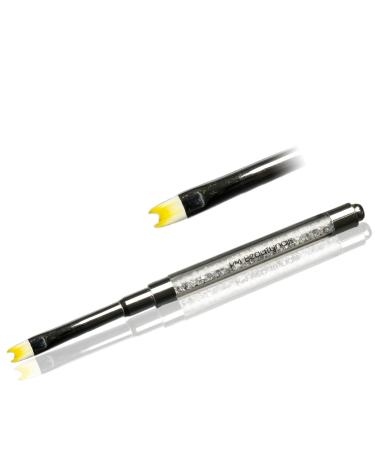 Cats Tongue Full Cover French Brush Set - Deluxe Gel Brush with Rhinestone Handle for Perfect Nail Art - Buy Online on GoSupps.com