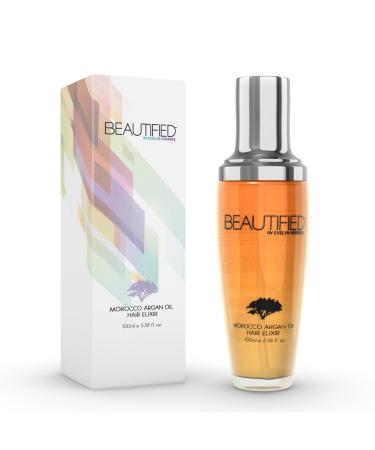 Beautified Argan oil 100ml bottle  for healthy  beautiful hair. Productos Para El Cabello
