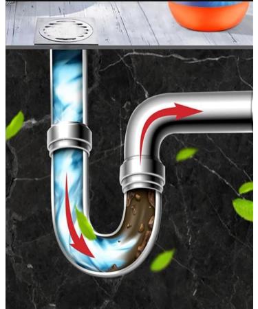 Kitchen Unblocker Pipeline Dredging Agent 35oz Foaming Lemon Drain Cleaner Powerful Pipe Dredging Agent Sink Drain Cleaner for Kitchen Toilet Bathroom Pipe Line Cleaning Tool - Buy Online on GoSupps.com