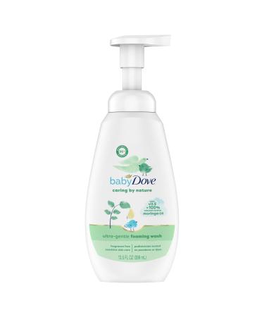 Baby Dove Ultra Gentle Foaming Wash Caring By Nature Cleanse and Nourish Baby s Skin Contains Vitamin E and 100% Natural Moringa Oil 13.5 fl oz