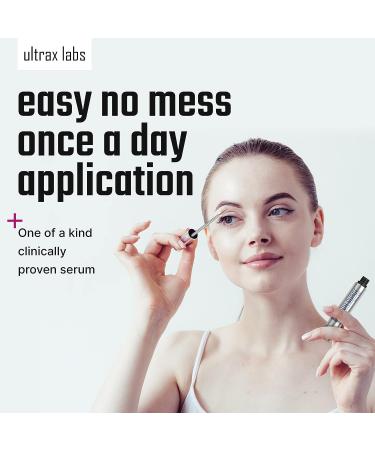 Ultrax Labs Eye Lash Surge - Clinically Proven Eyelash Growth Serum for Fuller & Thicker Lashes - Buy Online on GoSupps.com