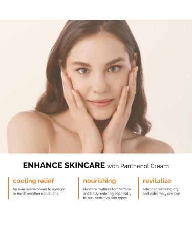 Panthenol Cream - Nourishing Skincare for Sun-Exposed & Sensitive Skin | 30g Moisturizer for Dry Skin Relief - Buy Online on GoSupps.com