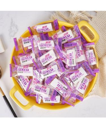 Taro Milk Candy About 100 Pieces/Bag(320g)Fragrant Taro Milk Candy Wedding Candies Dessert Soft Candy Casual Snacks Gift Delicious Snacks Chinese Specialty Candies (1bag(About 100 Pieces)) - Buy Online on GoSupps.com