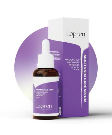Lopren Niacinamide Active Ingredient Set Hyaluronic Acid & Collagen Anti-Aging Serum Niacinamide & Hyaluronic Acid Cream Hydration Wrinkle Reduction Acne Treatment Pore Minimizer - Buy Online on GoSupps.com