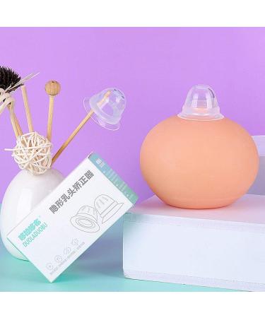 Skin-Friendly Easy to use Soft Odorless Soft Nipple Corrector Non-Toxic Food Grade Silica Gel Material Silica Gel Nipple for Pregnant for Women - Buy Online on GoSupps.com