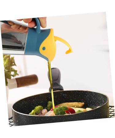 Milisten 2 Pcs Lecythus Large Capacity Oil Bottle Metal Oil Bottle Car Stickers Automatic Oil Bottle Soy Sauce Pot Metal Oil Cruet Olive Oil Condiment Oil Bottle Oil Rack Barbecue Glass 9X9CMx2pcs Yellowx2pcs - Buy Online on GoSupps.com