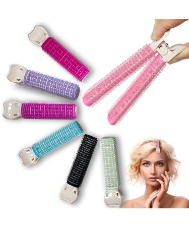 7PCS Volumizing Hair Clips for Styling  Colorful Velcro Hair clips for Volume  Hair Roots Clips for Women and Grils