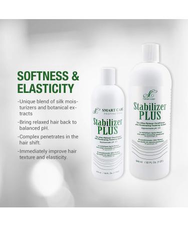 Smart Care Stabilizer Plus | After-Relaxer Conditioner with Penetrating Foaming Action | pH 3.5 | 16oz | International Shipping Available - Buy Online on GoSupps.com