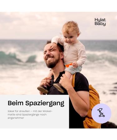 Hylat Baby Foldable Changing Mat - Travel-Friendly Pink Changing Mat for Active Families - Buy Online on GoSupps.com