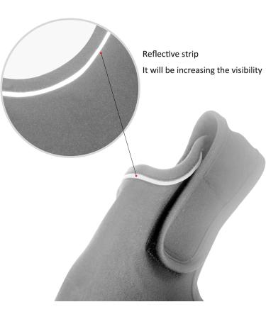 Dog Calming Coat - Thunder Wrap Vest for Fear Relief | Reflective Stripes | Light Gray - International Shipping - Buy Online on GoSupps.com