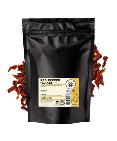 Nature Kitchen Red Pepper Flakes 400g Large Bag Of Seasoning Spices And Herbs. Gluten-Free and Vegan Everyday Cooking Blends For Marinades Sauces Frying Baking Or Grilling