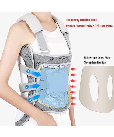 Thoracolumbar Fixed Spinal Brace Adjustablethoracolumbar Orthosis for Spinal Sciatica Pain Disc Injury Scoliosis Protector XL X-Large - Buy Online on GoSupps.com