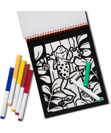 Melissa & Doug Color by Numbers and Magic Velvet Activity Pad 3-Pack - Mini Coloring Book for Kids, Unicorns Butterflies Puppies - Arts & Crafts - Buy Online on GoSupps.com