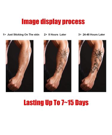 Lifelike Plant Juicy Temporary Tattoos - Waterproof, Lasts 2 Weeks | Sexy Adult Body Art Stickers - Buy Online on GoSupps.com