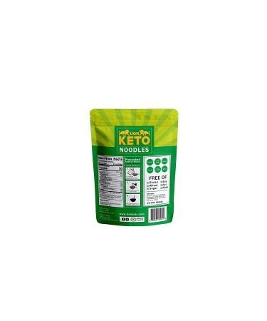 Lion Keto Penne 3 Pack - Organic Kosher Vegan-Friendly Carb-Free Noodles - No Sugar, No Fat - Gluten Free Pasta Diet Food (42oz) - Buy Online on GoSupps.com