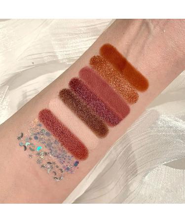 18 Colors Nude Eyeshadow Palette Long Lasting Multi Reflective Shimmer Matte Sequins Pressed Pearls Eye Shadow Makeup Pallet Highly Pigmented Blending Powder Nicything - Buy Online on GoSupps.com