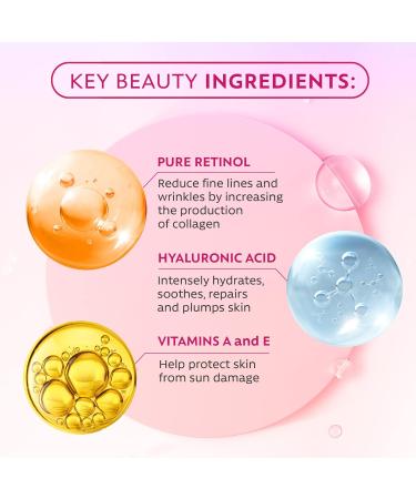 Retinol Serum for Face 8oz | Anti-Aging Pore Tightening Fade Dark Spots | Hyaluronic Acid Vitamin E & A Aloe Vera - InstaSkincare Clinical Strength - Buy Online on GoSupps.com